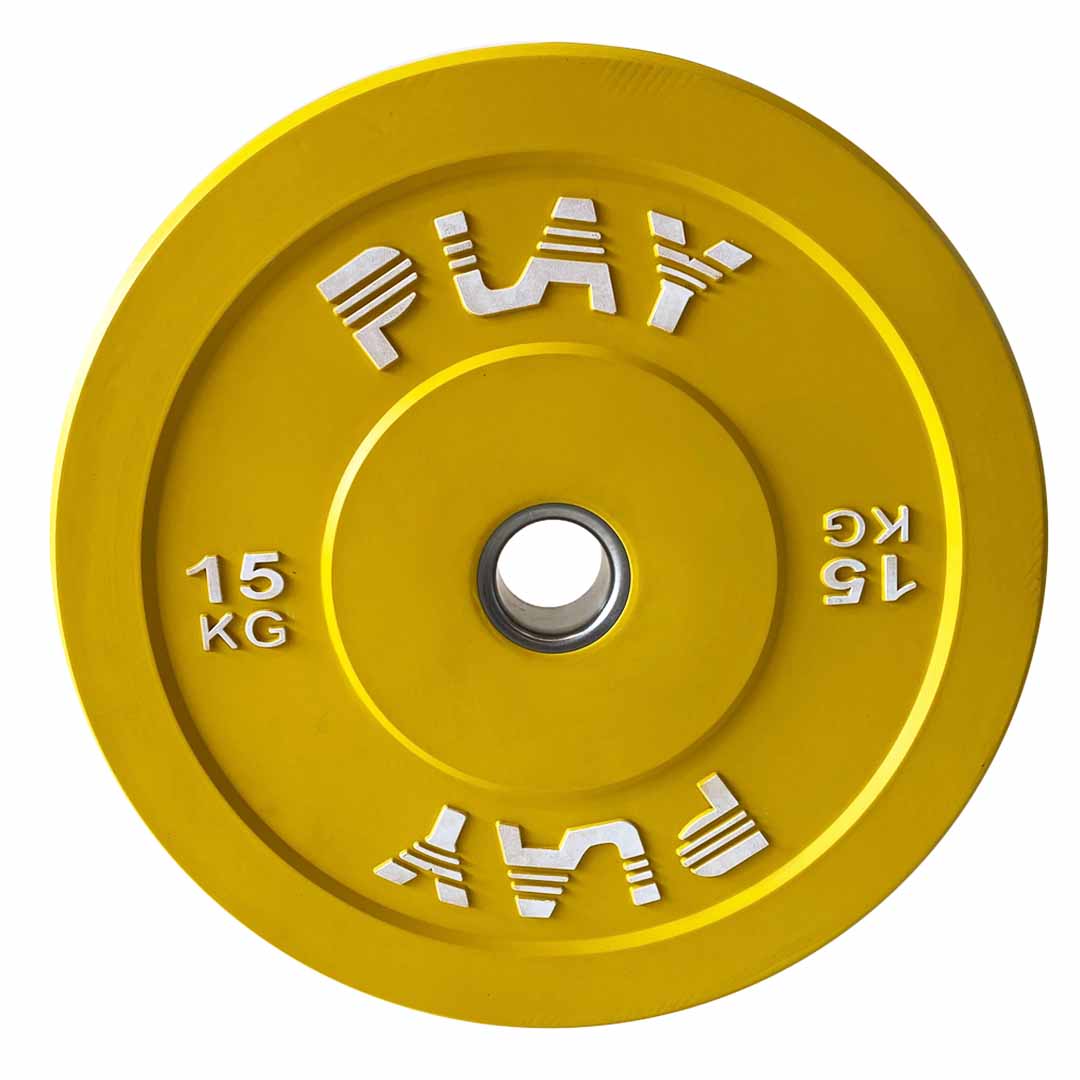 PLAY Colored Bumper Plate 15 KG