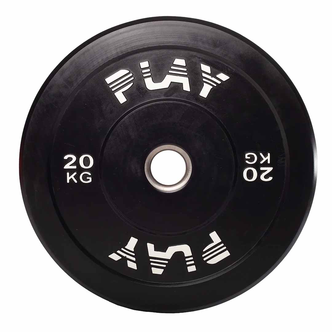 PLAY Black Bumper Plate 20 KG