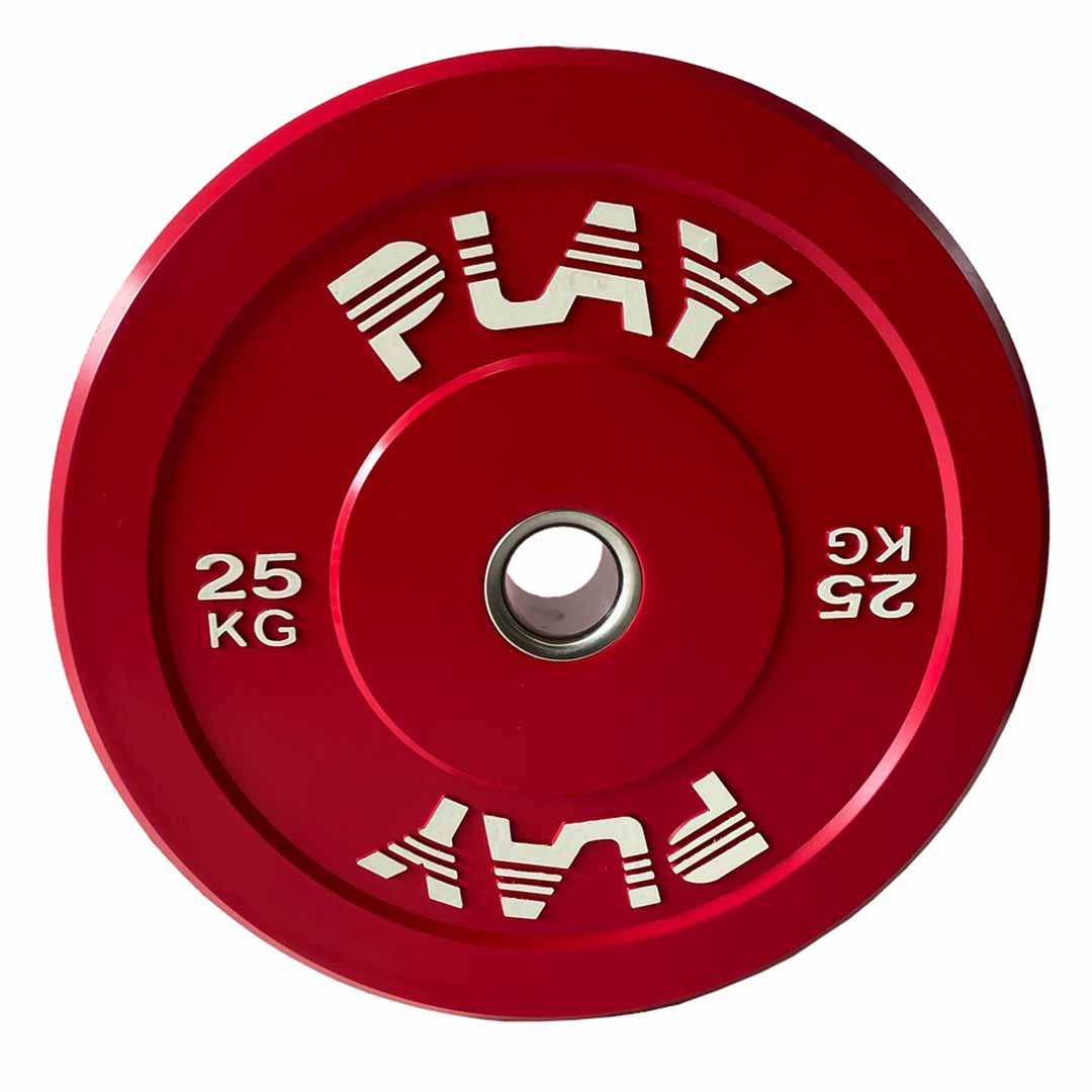 PLAY Colored Bumper Plate 25 KG